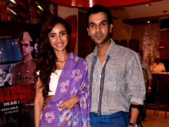 Rajkummar Rao and Patralekha at ALT Balaji's 'Bose DeadAlive'