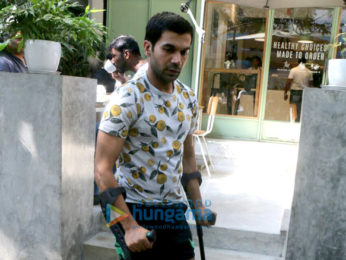 Rajkummar Rao spotted at The Kitchen Garden