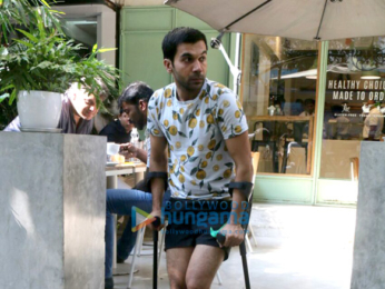 Rajkummar Rao spotted at The Kitchen Garden