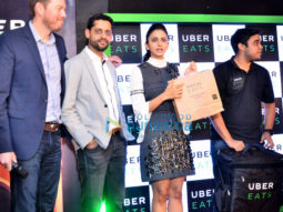 Rakul Preet launches ‘Uber Eats’ in Hyderabad