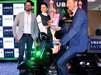 Rakul Preet launches 'Uber Eats' in Hyderabad