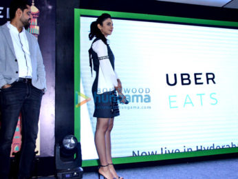 Rakul Preet launches 'Uber Eats' in Hyderabad