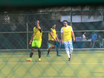 Ranbir Kapoor and Ranveer Singh snapped at a soccer match