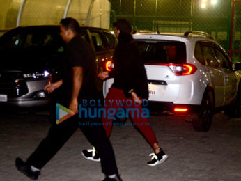 Ranveer Singh snapped at a soccer match