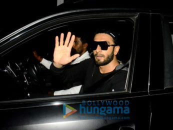 Ranveer Singh spotted after a football session in Bandra