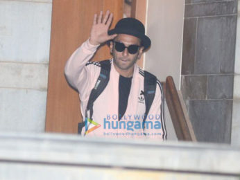 Ranveer Singh spotted at Zoya Akhtar's residence