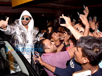 Ranveer Singh and Jacqueline Fernandez snapped at the airport