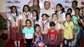 Raveena Tandon and Kanika Kapoor at a Children’s Day event organized by Bhamla Foundation