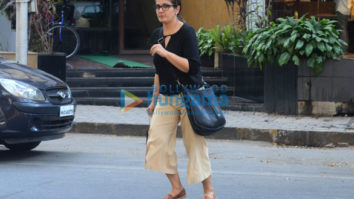 Raveena Tandon snapped at a jewellery store in Khar