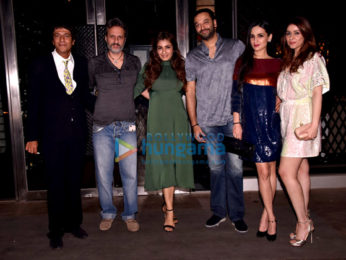 Raveena Tandon snapped with friends at Masala Bar