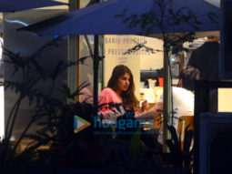 Rhea Chakraborty spotted on a coffee date in Bandra