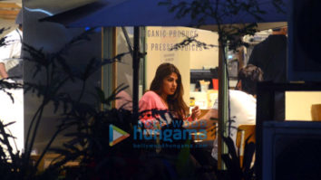 Rhea Chakraborty spotted on a coffee date in Bandra