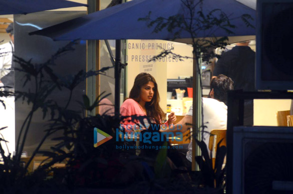 rhea chakraborty spotted on a coffee date in bandra 3
