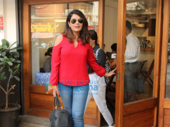 Richa Chadda snapped at Sequel in Bandra