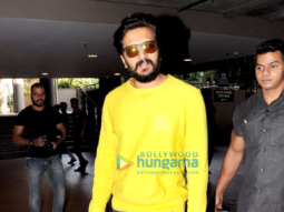 Riteish Deshmukh and Boney Kapoor snapped at the airport