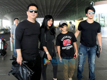 Sajid Nadiadwala, Shriya Sharan snapped at the airport