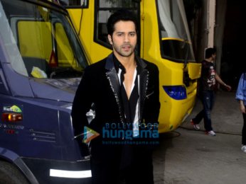 Salman Khan, Varun Dhawan, Ayush Sharma & Ashutosh Gowariker snapped at Mehboob studio in Bandra