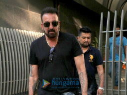 Sanjay Dutt snapped at Avinash Gowariker’s office in Khar