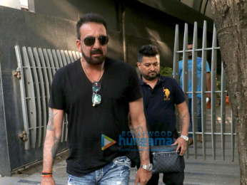 Sanjay Dutt snapped at Avinash Gowariker's office in Khar