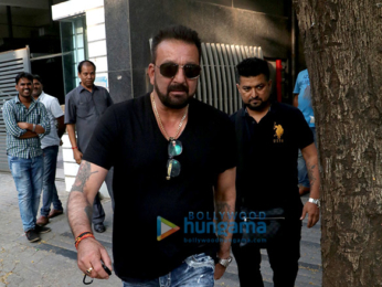 Sanjay Dutt snapped at Avinash Gowariker's office in Khar