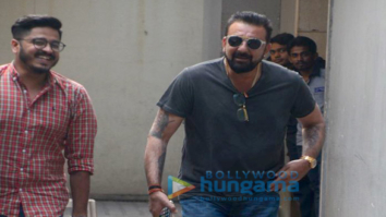 Sanjay Dutt snapped at the office of Vishesh Films