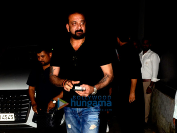 Sanjay Dutt snapped at Vishesh Films' office