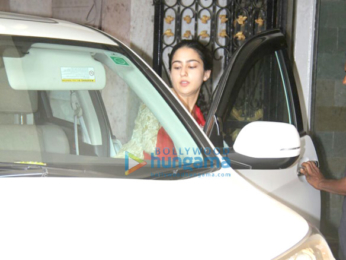 Sara Ali Khan spotted at a gym in Khar