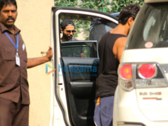 Shahid Kapoor, Nidhhi Agerwal, Karan Singh Grover snapped at gym