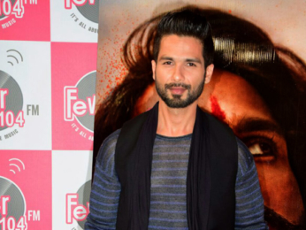 Shahid Kapoor promotes 'Padmavati' on Fever 104 FM