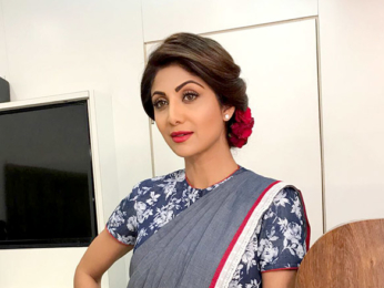 Shilpa Shetty spotted in a White Elephant costume by Mayyur Girotra