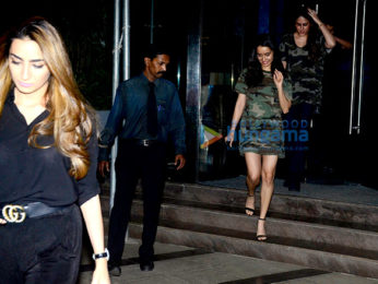 Shraddha Kapoor and Aditya Roy Kapur snapped at BKC