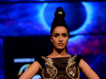 Shraddha Kapoor walks the ramp for Manish Arora at Blender's Pride Fashion Tour, New Delhi