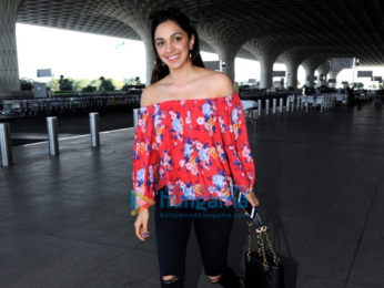 Sidharth Malhotra, Kiara Advani and Anil Kapoor snapped at the airport