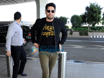 Sidharth Malhotra, Kiara Advani and Anil Kapoor snapped at the airport