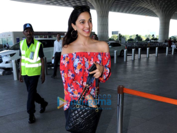 Sidharth Malhotra, Kiara Advani and Anil Kapoor snapped at the airport