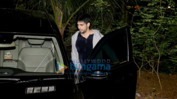 Sidharth Malhotra snapped post dance rehearsals