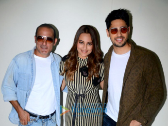 Post-release, Sidharth Malhotra, Sonakshi Sinha and Akshaye Khanna promote 'Ittefaq' in Mumbai