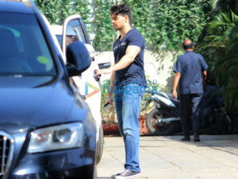 Sooraj Pancholi and Shahid Kapoor spotted at the gym