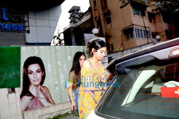 Sridevi’s daughter Khushi Kapoor snapped in Juhu