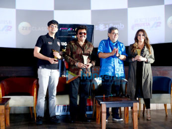 Subhash Ghai, Mahima Chaudhary and others at Pardes screening