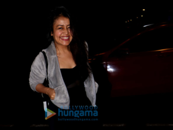 Sunny Leone, Neha Kakkar and Himansh Kohli spotted at the airport