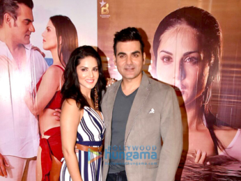 Sunny Leone and Arbaaz Khan promote their film 'Tera Intezaar'