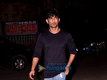 Sushant Singh Rajput snapped in Bandra