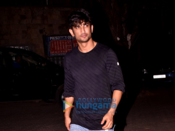 Sushant Singh Rajput snapped in Bandra