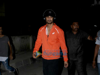 Sushant Singh Rajput snapped in Mumbai