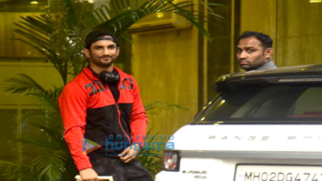 Sushant Singh Rajput snapped post gym session in Bandra