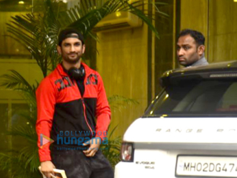 Sushant Singh Rajput snapped post gym session in Bandra