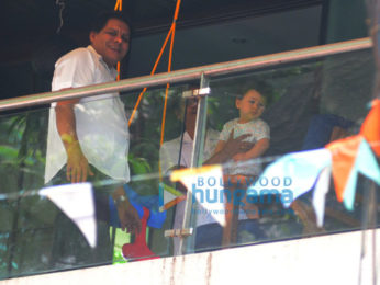 Taimur Ali Khan snapped at home