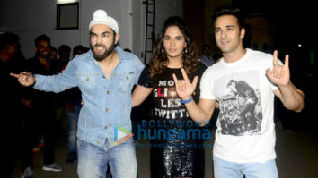 Team of ‘Fukrey Returns’ snapped at Mehboob Studios