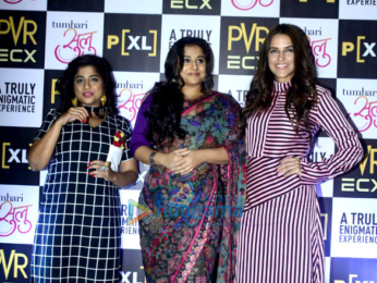 Vidya Balan, Neha Dhupia, RJ Mallishka launch PVR P [XL] at Kurla, Mumbai
